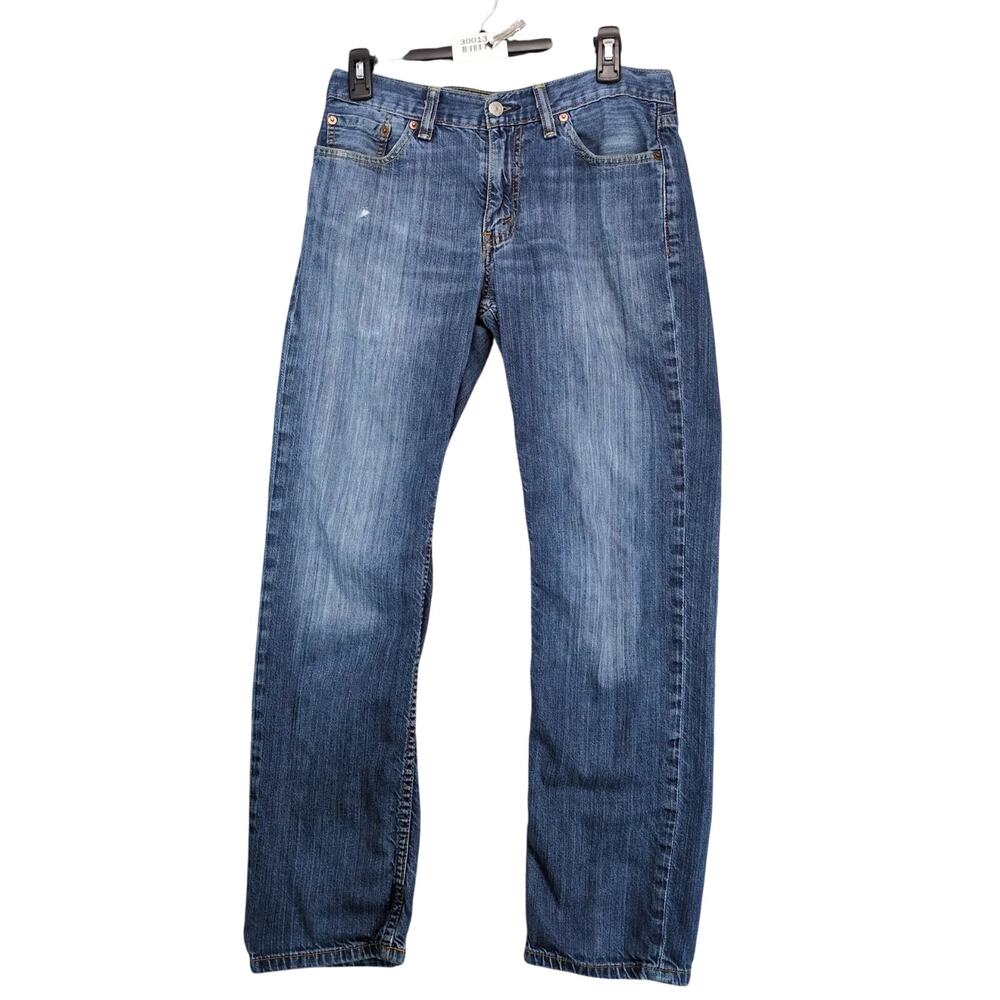 Levi's 514 Straight Fit Jeans Men's 30x29 Medium Wash 100% Cotton‎ Low-Rise 2016